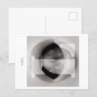 Carte Postale Phonetic Love Mouth Art L