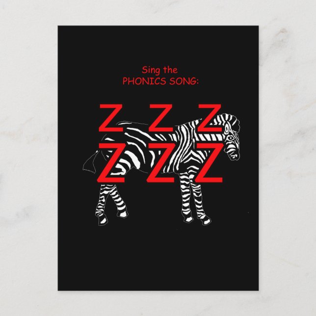 Carte Postale phonics postcard (Devant)