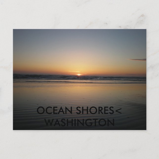 Carte Postale Photo 133, OCEAN SHORES WASHINGTON (Devant)