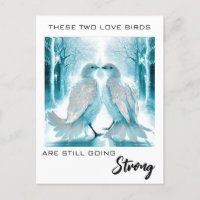 *~* PHOTO Anniversaire Abstrait Oiseaux de l'Amour