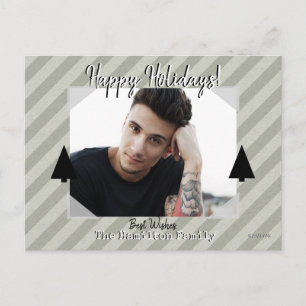 Carte postale photo avec Arrière - plan de bande