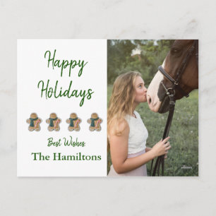 Carte postale photo avec pains d'épices