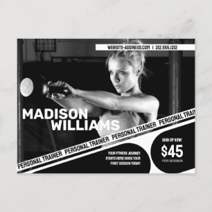 Carte Postale Photo Bold Personal Trainer