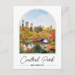 Carte postale photo Central Park New York