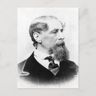 Carte Postale Photo Charles Dickens