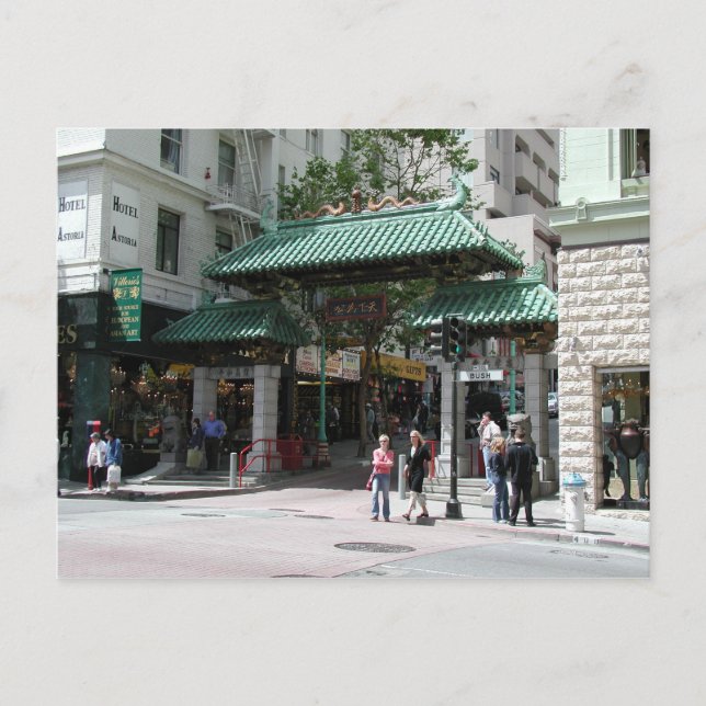 Carte postale Photo Chinatown Gate, San Francisco (Devant)