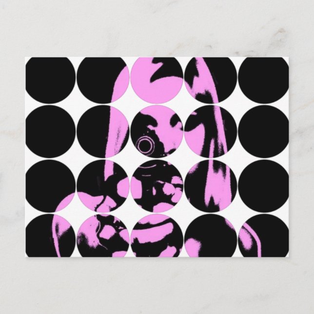 Carte postale photo circulaire (Devant)