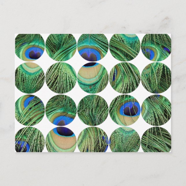 Carte postale photo circulaire (Devant)