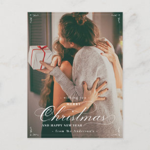 Carte Postale Photo classique Joyeux Noël Joyeux Nouvel An Post