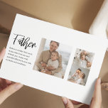 Carte Postale Photo Collage Moderne Avec Père Meilleur Devis Cad<br><div class="desc">Une photo de collage moderne avec une citation sincère sur un père est le cadeau parfait pour montrer votre appréciation et l'amour pour votre père. Ce cadeau unique et personnalisé est une excellente façon de présenter vos souvenirs préférés ensemble et d'express votre gratitude pour tout ce qu'il a fait pour...</div>