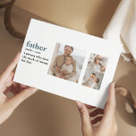 Carte Postale Photo Collage moderne Happy Fête des pères Cadeau<br><div class="desc">collage moderne photo cadeau de Fête des pères heureux avec vert peut être une belle et significative façon de montrer à votre père combien il signifie pour vous. Soyez créatif et amusez-vous à créer un cadeau personnalisé et réfléchi qu'il chérira pour les années à venir.</div>