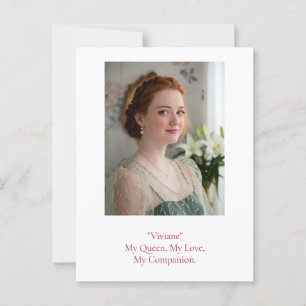 Carte Postale Photo d'anniversaire moderne