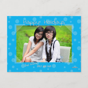 Carte postale photo dans votre choix de couleurs