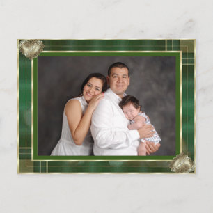 Carte Postale Photo de famille personnalisée do-it-yourself cadr