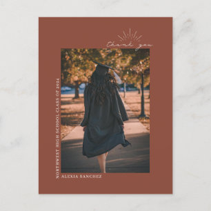 Carte Postale Photo de fin d'études Ligne d'art en terre cuite M