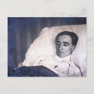 Carte Postale Photo de la mort de l'ère victorienne