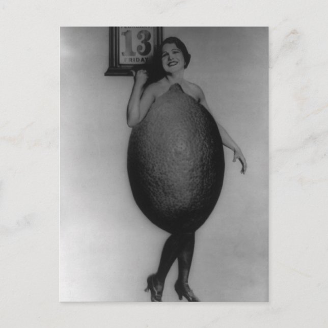 Carte Postale Photo de la Reine des citrons (Devant)