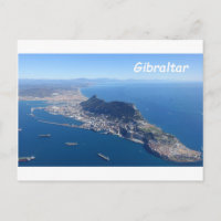 Photo de la roche de Gibraltar vue du dessus