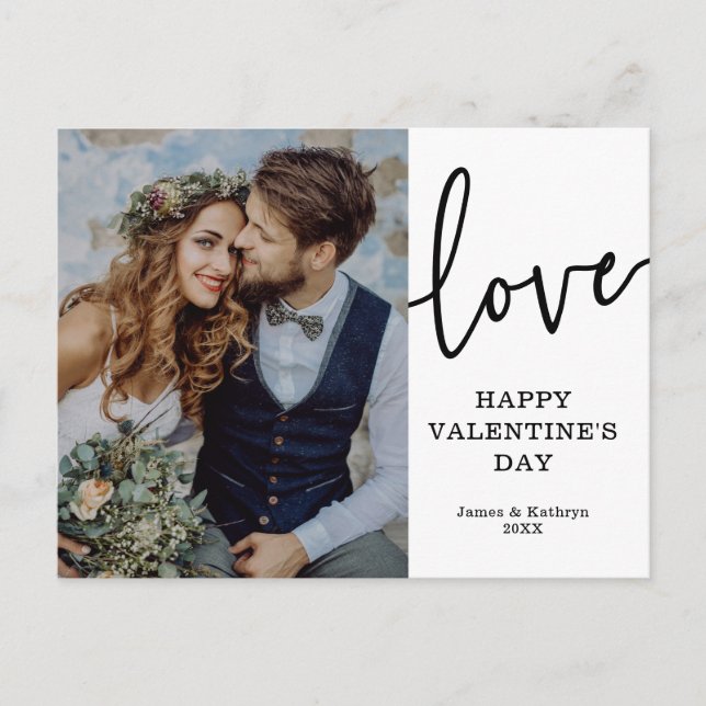 Carte postale photo de la Saint-Valentin (Devant)