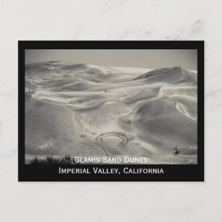 Carte Postale Photo de la Vallée Impériale de désert de dunes de