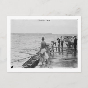 Carte Postale Photo de l'équipe d'aviron de Stanford