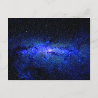 Carte Postale Photo de l'espace de la galaxie de la Voie lactée