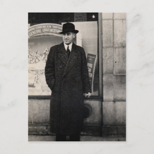 Carte Postale photo de l'homme de dapper 1930