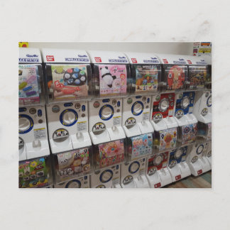 Carte Postale Photo de Machiness de pièce de monnaie de capsule