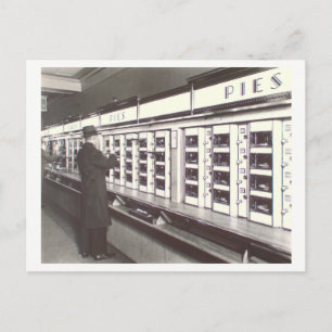 Carte Postale Photo de NYC Automat par Berenice Abbott