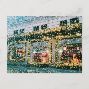 Carte Postale Photo de paysage coloré et scintillant de New York