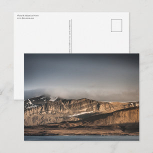 Carte Postale Photo de paysage du Spitzberg Svalbard