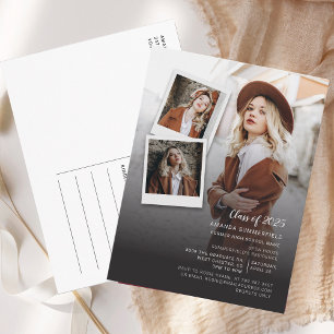 Carte Postale Photo de promo 2026 Invitation de fête de fin d'ét