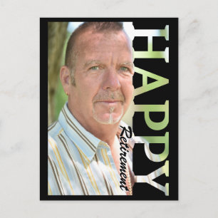 Carte postale photo de retraite   Retraite personn