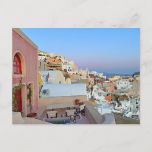Carte Postale Photo de Santorin Grèce