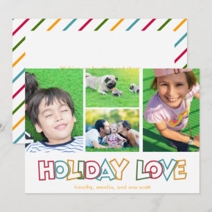 Carte postale photo de vacances Joyeux Noël éclata