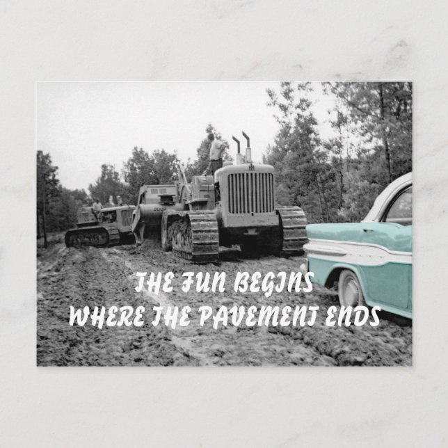 CARTE POSTALE PHOTO DE VOITURE PONTIAC BULLDOZER 58 (Devant)