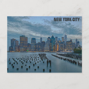 Carte Postale Photo de voyage de New York City Skyline
