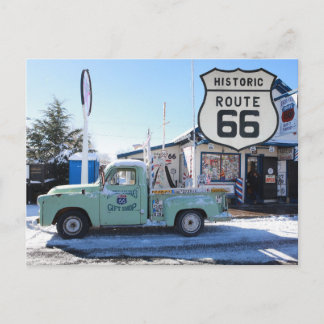 Carte postale photo de voyage Route 66 États-Unis