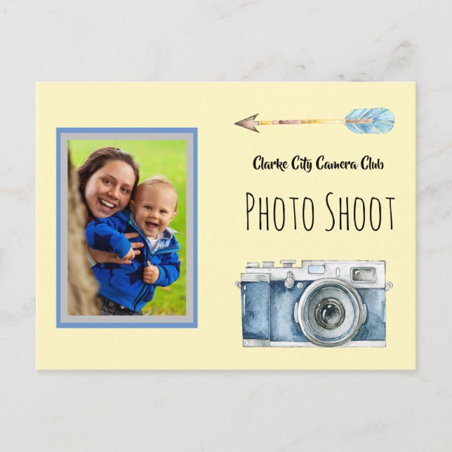 Carte Postale Photo du Club Camera avec photo (Devant)