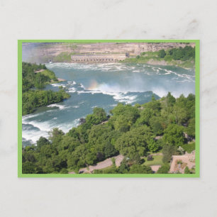 Carte Postale Photo Du Côté Américain De Niagra Chute D'Un