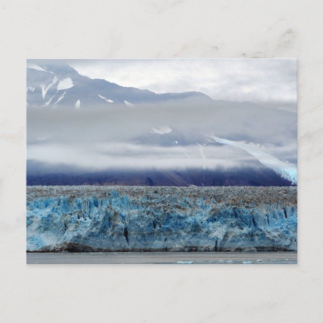 Carte Postale Photo du glacier Alaska Hubbard (Devant)