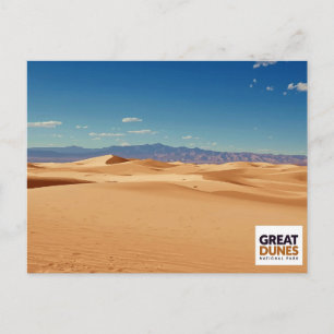 Carte Postale Photo du Great Sand Dunes National Park