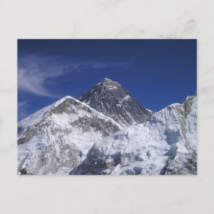 Carte Postale Photo du mont Everest