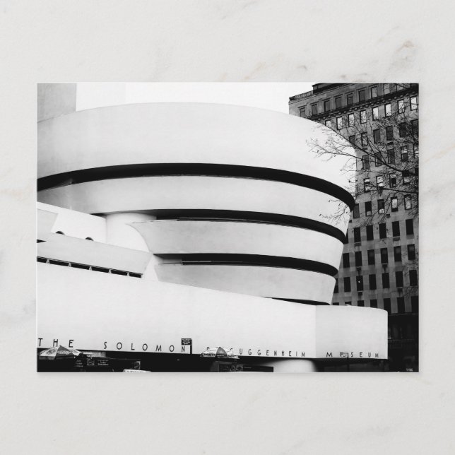 Carte Postale Photo du musée Guggenheim à New York (Devant)