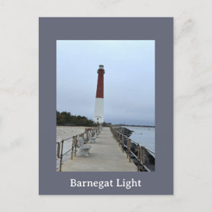 Carte postale photo du phare de Barnegat Light