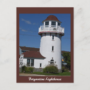 Carte postale photo du phare de Brigantine
