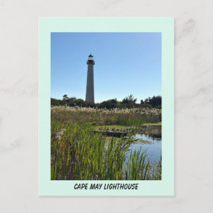 Carte postale photo du phare de Cape May