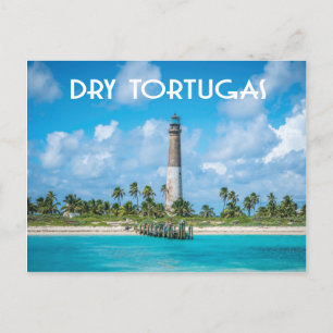 Carte Postale Photo du phare de Dry Tortugas Florida
