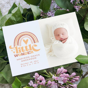 Carte postale photo faire-part de naissance Litt