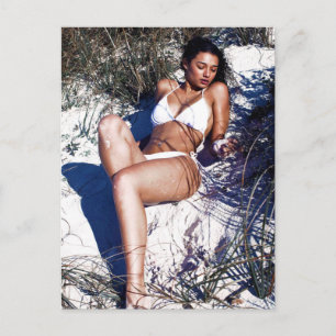 Carte postale photo fille bikini